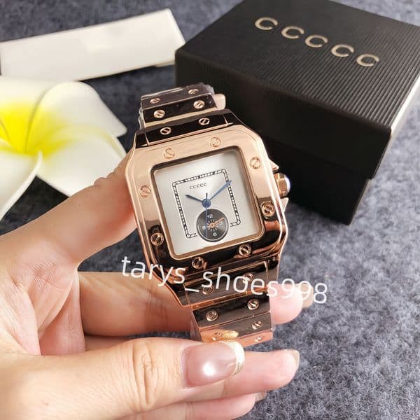 Designer cartiss Watches Automatic Luxury Round tiers Watches Business waterproof Watch Designed for men Stainless Steel Mechanical Case Gold Bracelet With Box