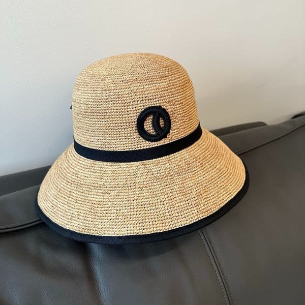 Beach Hat Women Cap Designers Wide Brim Woven Grass Fisherman Chapeau Spring Hats Breathable Sunscreen Large Brim Vacation