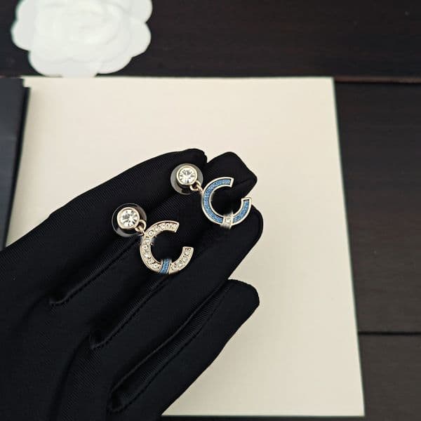 Luxury Charm Earrings Designer c Earing 26c Charm Women tassel Letters Stud Heart Diamond pearl hoop Earring jewelry Woman Ccity hjg54df4