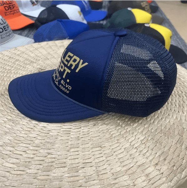 Ball Caps Unisex Retromodern Canvas Trucker Hat Tailor-Made Prints Available Designers mens hat A05