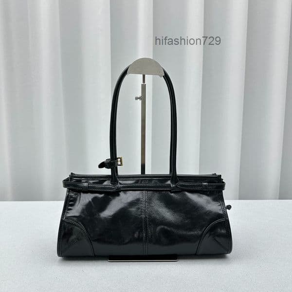 10A top quality bonnie bag designer bag soft lux shoulder bag tote handbag classic enameled metal triangle 10a genuine leather luxury bags designer women bag M3KR