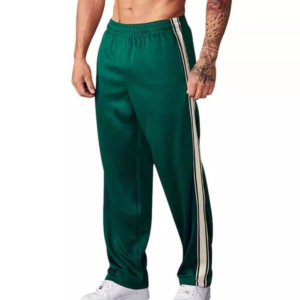 European And American 2026 New Spring/summer Essential Pants Men's Casual Sports Pants Fitness Pants Muscle Doctor Running Men's Trousers