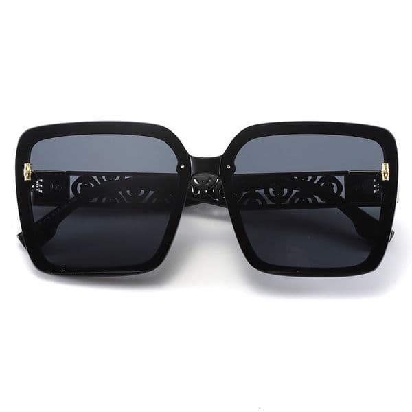 2026 New Model Designer Large-frame Square Fashionable Ladies' Sunglasses They Are Stylish Yet Elegant Featuring High-end Texture And Have UV Protection Function