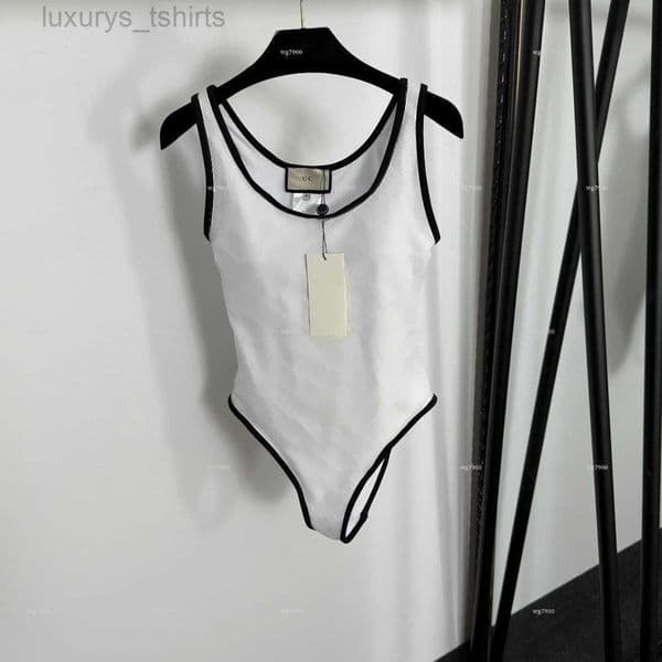 Top conjoined women swimsuit summer lady bikini women designer clothes printed camisole swimwear A646X13N240