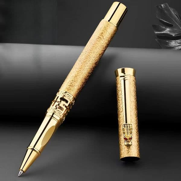 Louvered Dragon Head Ballpoint Pen, Business High-end Signing Pen, Teacher's Day Gift Metal Pen Neutral