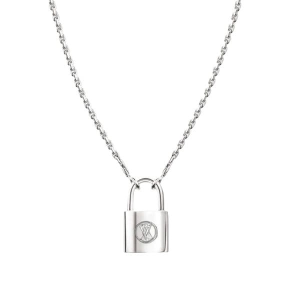 Top Quality Vintage Padlock Pendant Necklace Luxury Classic Design Necklace Fashion Jewelry Necklace for Men Women Perfect Holiday Gift