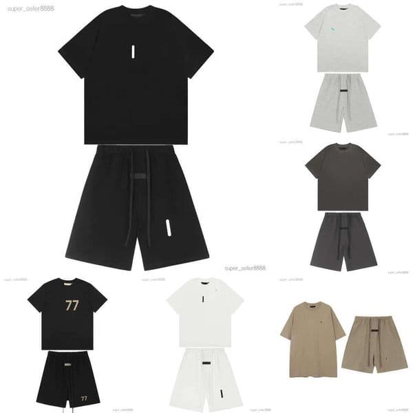 Essential shorts 1977 Shorts t shirt women shirts men designer Tracksuit Skateboard Oversize Jogger Casual Fashion Men Basketball Swiming short set