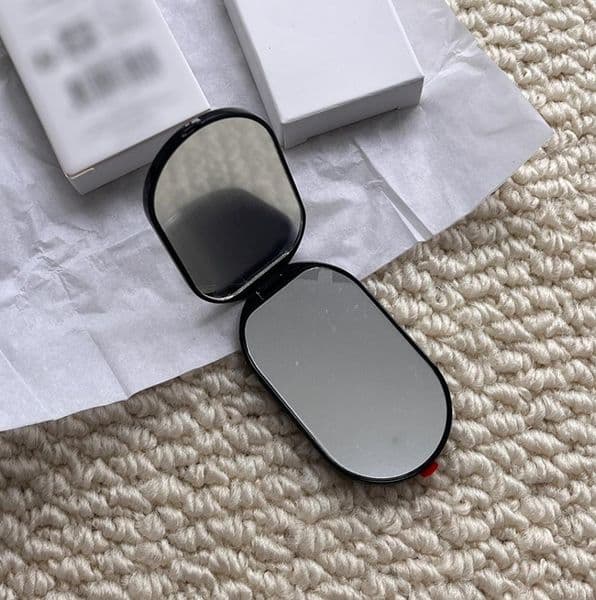 Double Mirrors Designer Cosmetic Phone Holder Mirror Folding Side Portable Hd Make-up Makeup Mirror With Gift Box k45237