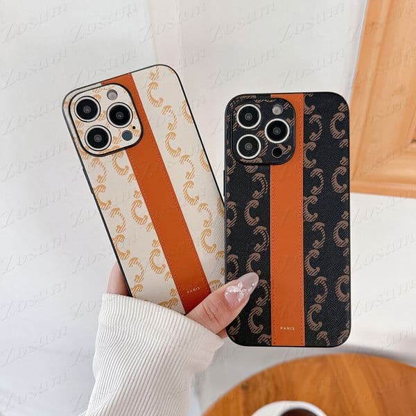 Luxury Designer Leather Texture Phone Case For iPhone 17 Air 16 Plus 15 13 12 11 14 Pro Max Camera Protection Shockproof Back Anti-shock Fundas 16pro 15pro 14pro Cover