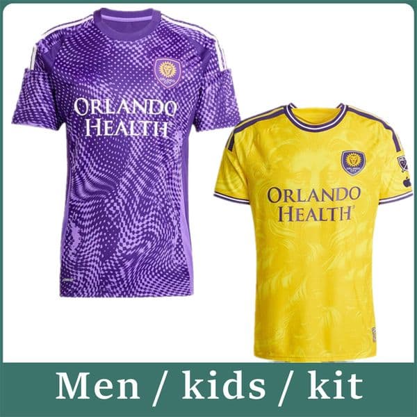 2026 2027 Orlando City SC Soccer Jerseys Kids Kit Man Football Shirt Primarygulifghhl Home Wall Away Whiteyfinfki Legacy F.TORRES L.MURIEL OJEDA JANSSON GRIEZMANN