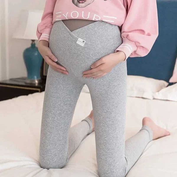 Low Waist Belly Cotton Maternity Legging Spring Casual Skinny Pants Clothes for Pregnant Women Autumn Pregnancy X2603261