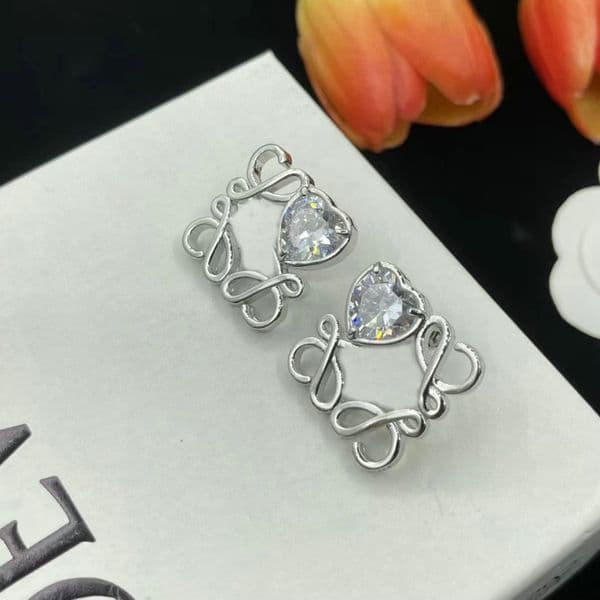 Fashion Earings Stud Jewelry Geometric Square Earring Diamond Earrings Designer Jewelry Women Earing Studs Mens