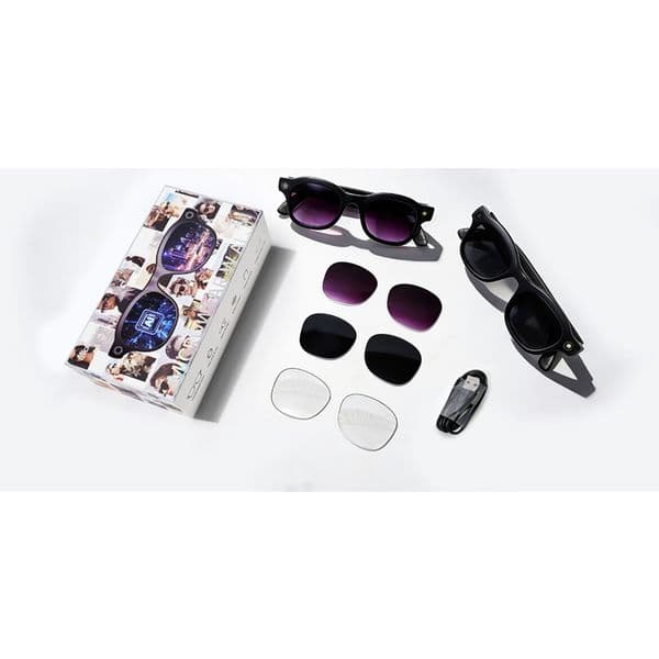 New Upgrade 4k Smart Glasses: Camera AI 8-megapixel Photo Recognition Video Recording Bluetooth Call Voice Translation Anti-UV Sunglasses (Men/Women)outdoor