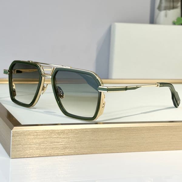 Sunglasses For Men Women Fashion SHADOW Summer Designer Stylish High Street Catwalk Style Anti Ultraviolet UV400 Metal Square Full Frame Glasses With Box