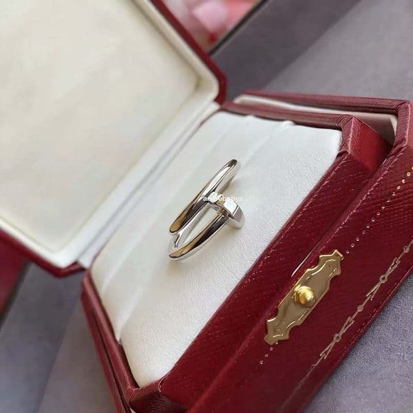 Designer Ring Nail Womens Letter Rings Star Mens Gold Plated Silver Band Jewelry Gift