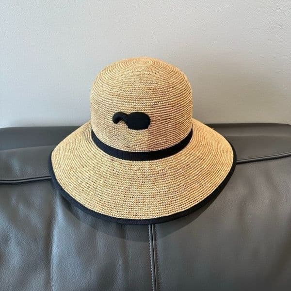Hats Designers Women Spring Hat Designers Woven Grass Wide Brim Fisherman Chapeau Breathable Sunscreen Large Beach Vacation Summer