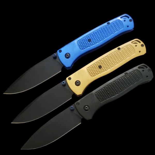 Aluminum Handle BM535 535-3 535BK Folding Knife Outdoor Camping Pocket EDC Tool KNIVES