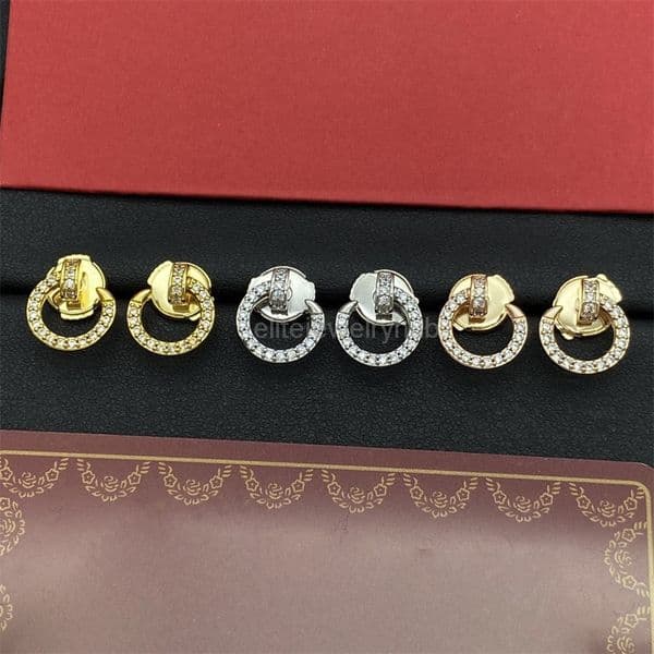 carter love earring designer earrings Full diamond stud earrings for women