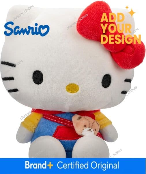 Jazwares Series 1 Plush Hoodie Fashion Bestie Accessory Officially Licensed Sanrio Hello Kitty and Friends Product from