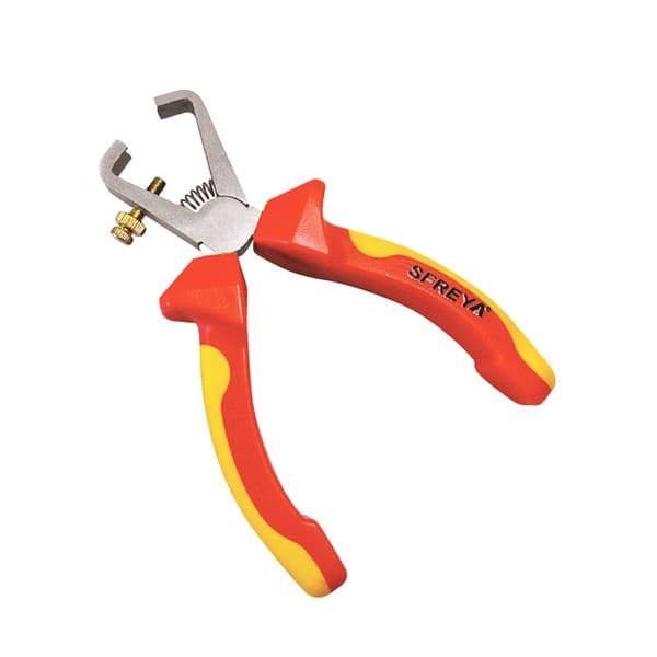 SFREYA S606 Two-color injection molded insulation wire stripper pliers for Electricians High Voltage Resistant & Labor-Saving Tools with Low Price