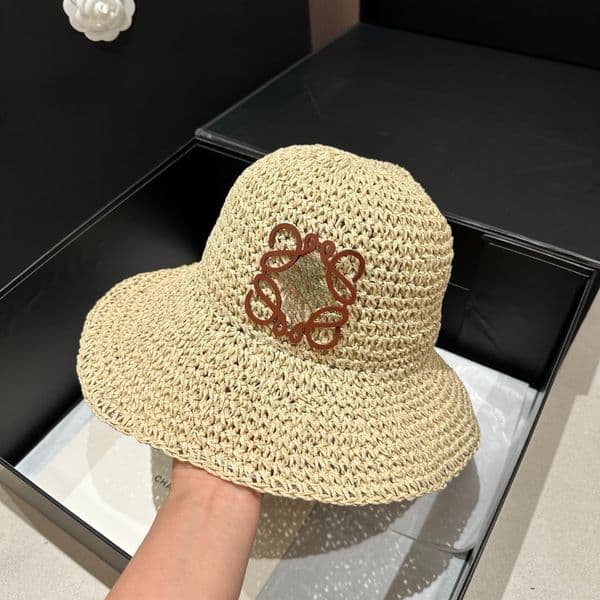 Sun Hat Hats Designers Women Straw Hat Woven Grass Wide Brim Fisherman Designer Bucket Hat Chapeau Breathable Sunscreen Large Brim Beach Vacation
