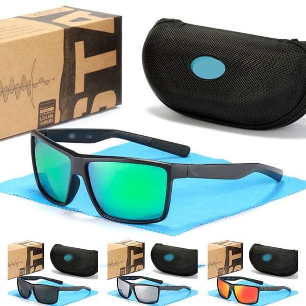 Square Polarized Sports Sunglasses COSTAVIP 580P Men Women UV400 Protection Cycling Running Fishing Rectangle Frame Outdoor Eyewear Wholesale