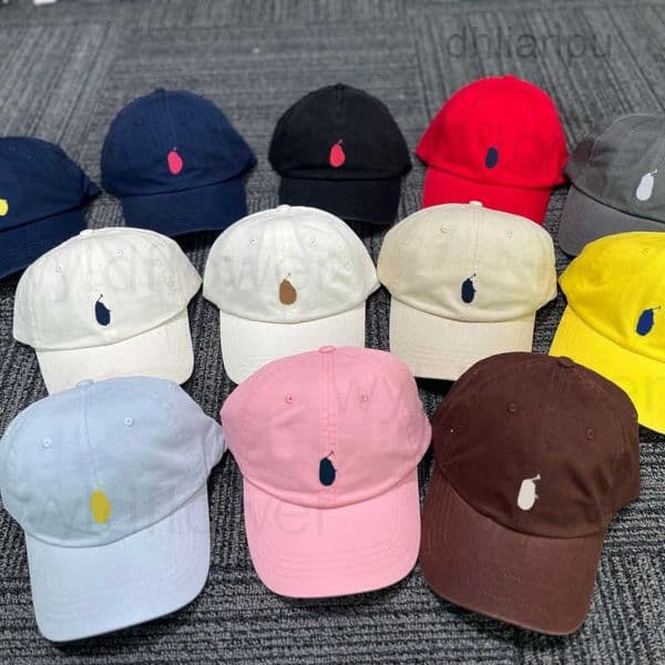 Baseball Unisex Luxury Designer Cap Fashion Cotton Polo Embroidery Casual CapsSoft Breathable Golf Sun Cap designer hat cap woman Classic Dark Grey Fashion