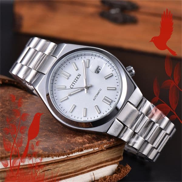 New Mens CITIZENity Watches Automatic Mechanical movement watch Stainless Steel Super Luminous Locle Wristwatches women TOP men waterproof watch 2027 montre de