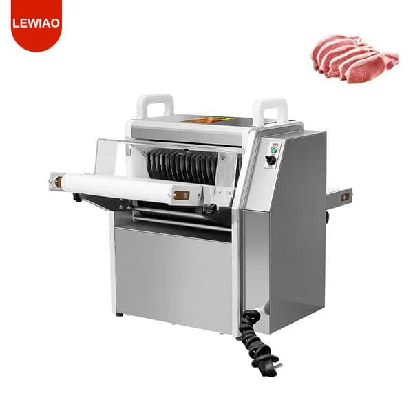 Commercial Fresh Meat Slicer Electric Fully Automatic Small Cutter For Pork Beef Mutton Ideal For Barbecue Restaurants