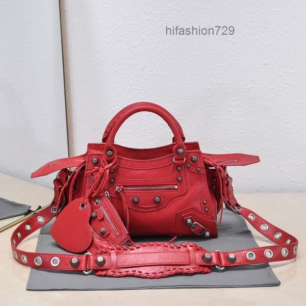 10A top quality le city designer bag neo cagole shoulder bag tote bag motorcycle bag fashion shopping bag handbag 10a genuine leather bags designer women bag BPTD
