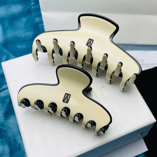 Women's Hair Clips Luxury Acetate Hair Clips Hair Claws French Retro Style Elegant Barrettes Fashion Designer Hair Clips Jewelry Accessories
