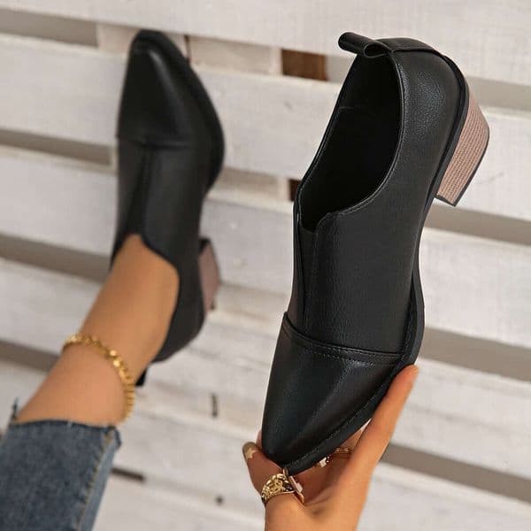 New 2026 Fashionable Elegant High Heel Design Shoe Women's Single Shoes with Pointed Toe Lightweight Export Hot-Selling Order