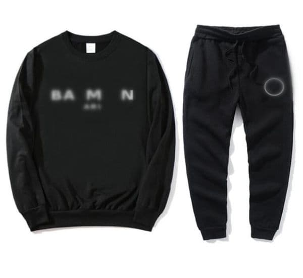 Designer Mens Tracksuit Luxury Hooded Sweatshirts and Jogger Pants 2 Piece Gym Outfits Autumn Winter Casual Sports Hoodie Set