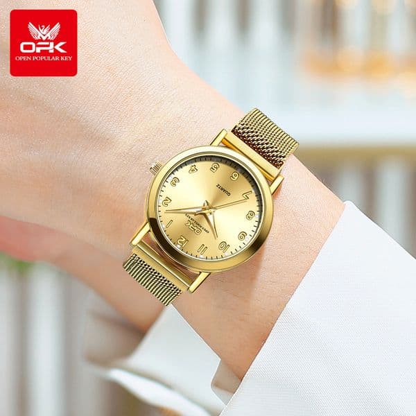 New OPK brand watches, casual and fashionable quartz women's watches, high-quality women's luxury watches