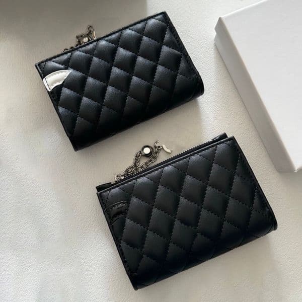 L89 High-Quality Designer Genuine Leather Clutch Women's Luxury Flap Bag Fashionable Leather Clutch Quilted Design Portable Bag
