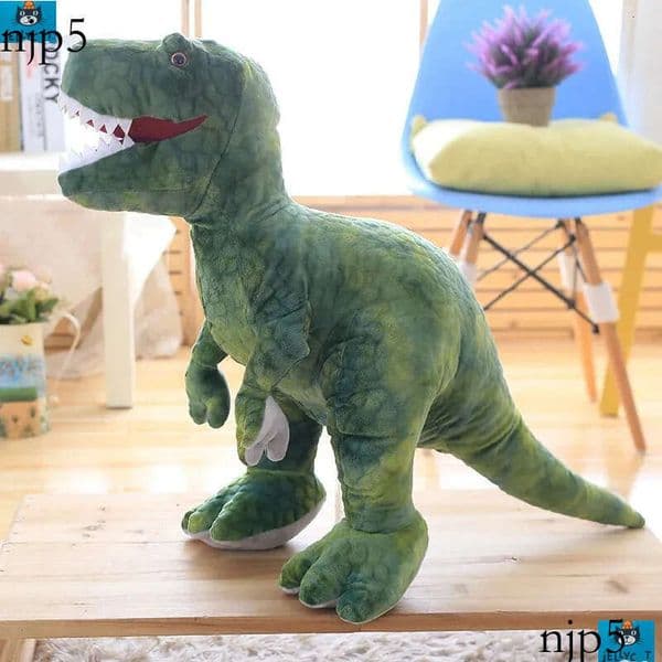 50cm-80cm Cute Simulation Toys Stuffed Animals Plush Dinosaur Pillow Tyrannosaurus Rex Dolls Boys Girls Gifts 251219