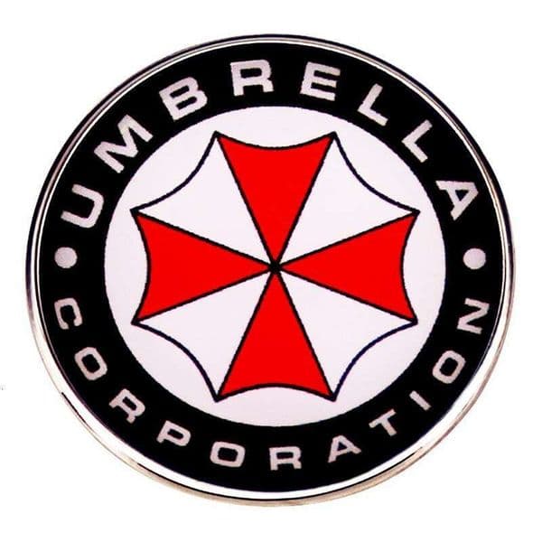 Resident Umbrella Corporation Brooch Evil Castle Game Pin Alloy Badge