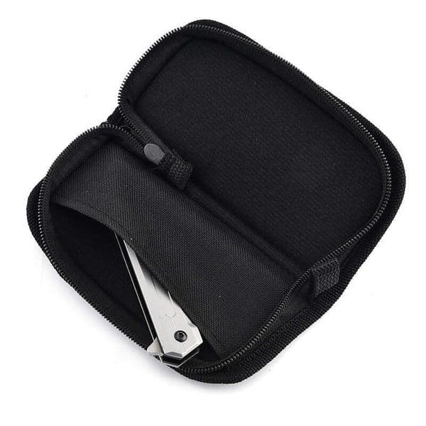 Cross-border best-selling universal folding sheath, portable knife multi-functional tool, Oxford cloth multi-purpose zipper storage bag