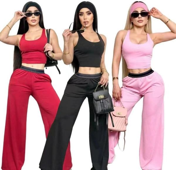 Sporty Two Piece Sets Fitness Outfits Women Long Sleeve Crop Top and Leggings Women's Tracksuits Free Ship