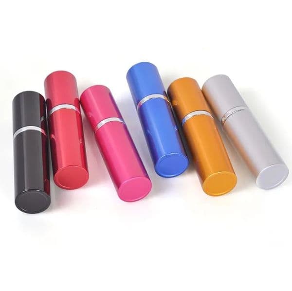 Aluminum Glass Bottle 10ML Gift Perfume Bottles High Quality Refillable Mini Scent-bottle Perfume Atomizer 10 ml