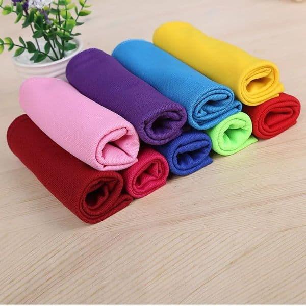Color Magic Cold Towel Exercise Fitness Sweat Summer Ice Towel Outdoor Sports Ice Cool PVA Hypothermia 80x30cm Cooling Towel