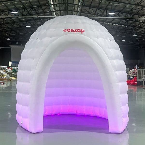 Inflatable Tent Portable Folding Outdoor Colorful Light Circular Small Shed Internet Celebrity Shooting Check in Shed