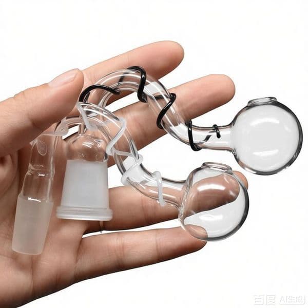 Wholesale Thick heady Clear Glass Oil Burner Bowl Bubbler 14mm 18mm Male female DownStem Colorful Spiral Smoking banger Bowls Slide For Water Hookahs Bongs pipe