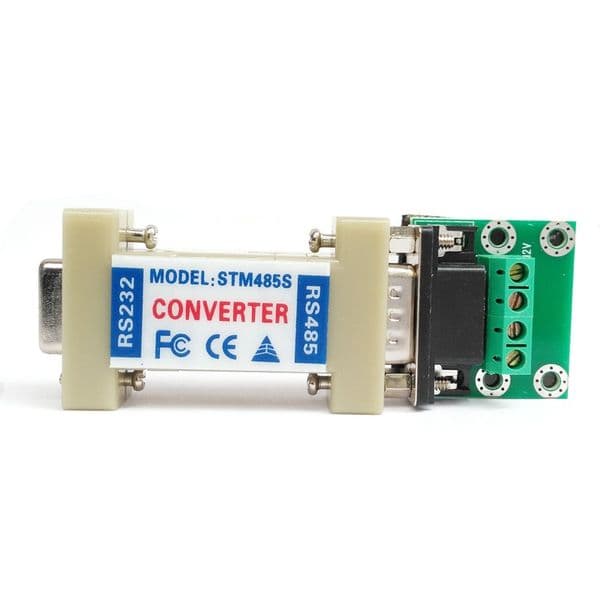 Passive RS-232 to RS-485 Converter, 300-115200bps, 1.2km Communication Distance, Industrial Automation Serial Adapter