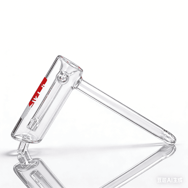 Wholesale Thick heady Clear Bubbler Glass hammer water bong Inline Percolator Water tobacco smoking pipe for dry herb