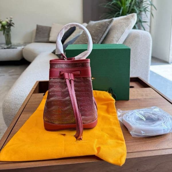 New Mini Bucket Bag Customized Light Luxury New Designer Shoulder Bag Trendy Handbag