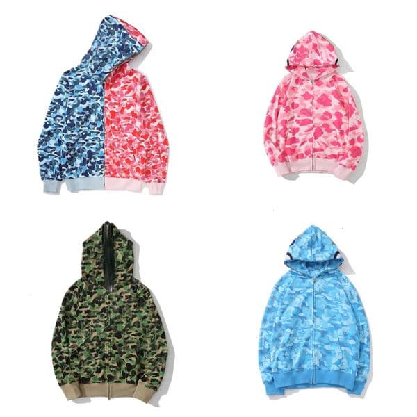 Mens Designe Hoodie Full Zip Up hoodies sweatshirts fo Woman Black Jacket Blue Hoody Hooded Sweatshit Man Womens Sweate Long Sleeve Tech Fleece Fashion Zippe 97 1a