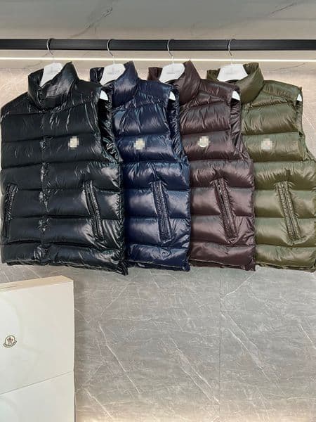 Sleeveless Unisex Down Coat - High-Quality Insulated Vest For Chilly Days