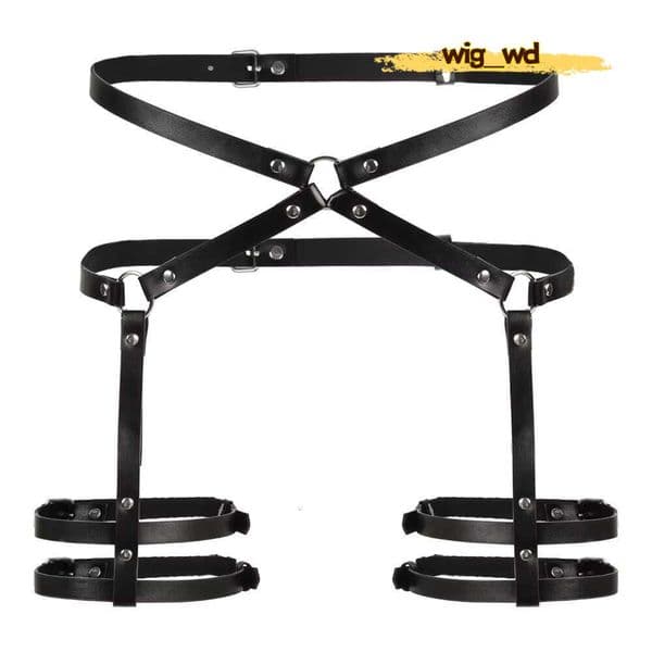 PU Leather Pants Adjustable BDSM Slave Bondage Clothing Cosplay Sex Toys