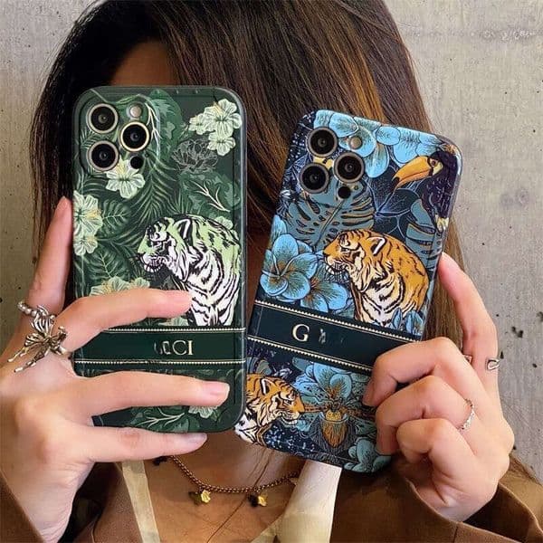 Luxury Forest Tiger Phone Case For Apple 13, Iphone 12 Full Cover, 14 Pro Max Shockproof, 15 Soft Case, 11 ZHAOFEITOYO